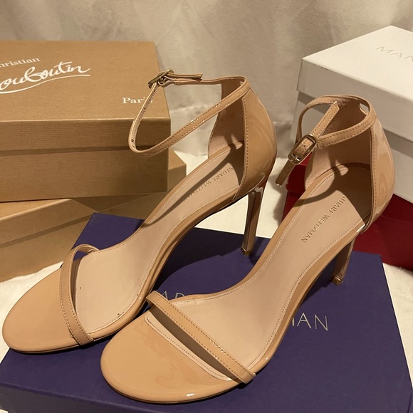 Stuart Weizman Nudesong Strap Sandal ❤️ - Picture 8 of 10